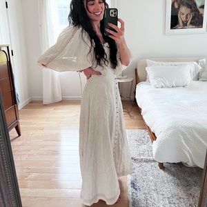 JOSLIN for Anthropologie BNWT size 6 linen dress